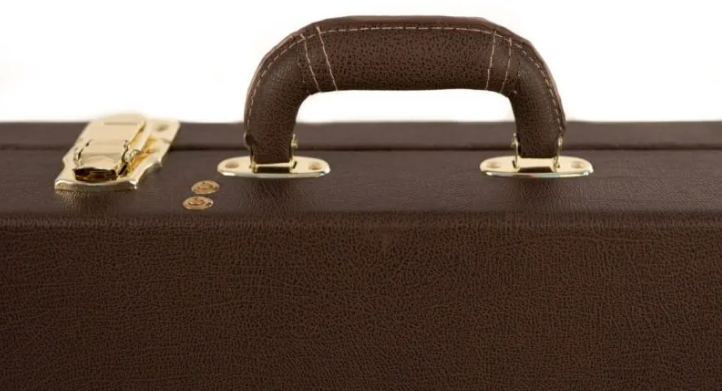 Upstart Electric Guitar Case Brown-Hard Shell