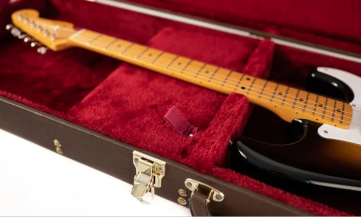 Upstart Electric Guitar Case Brown-Hard Shell