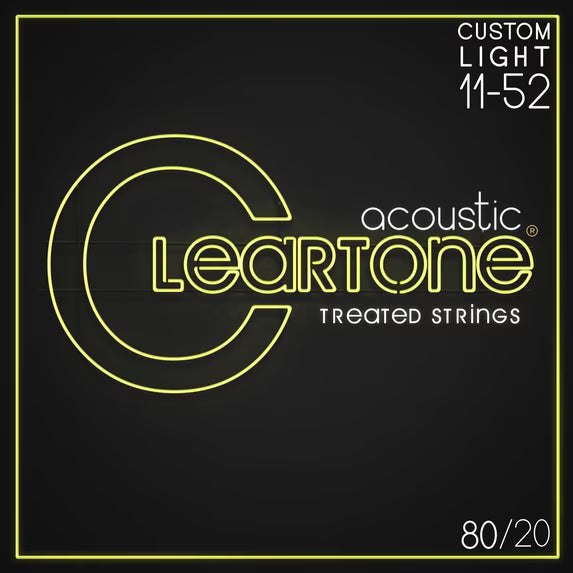 Cleartone 11-52 Custom Light 80/20 Acoustic