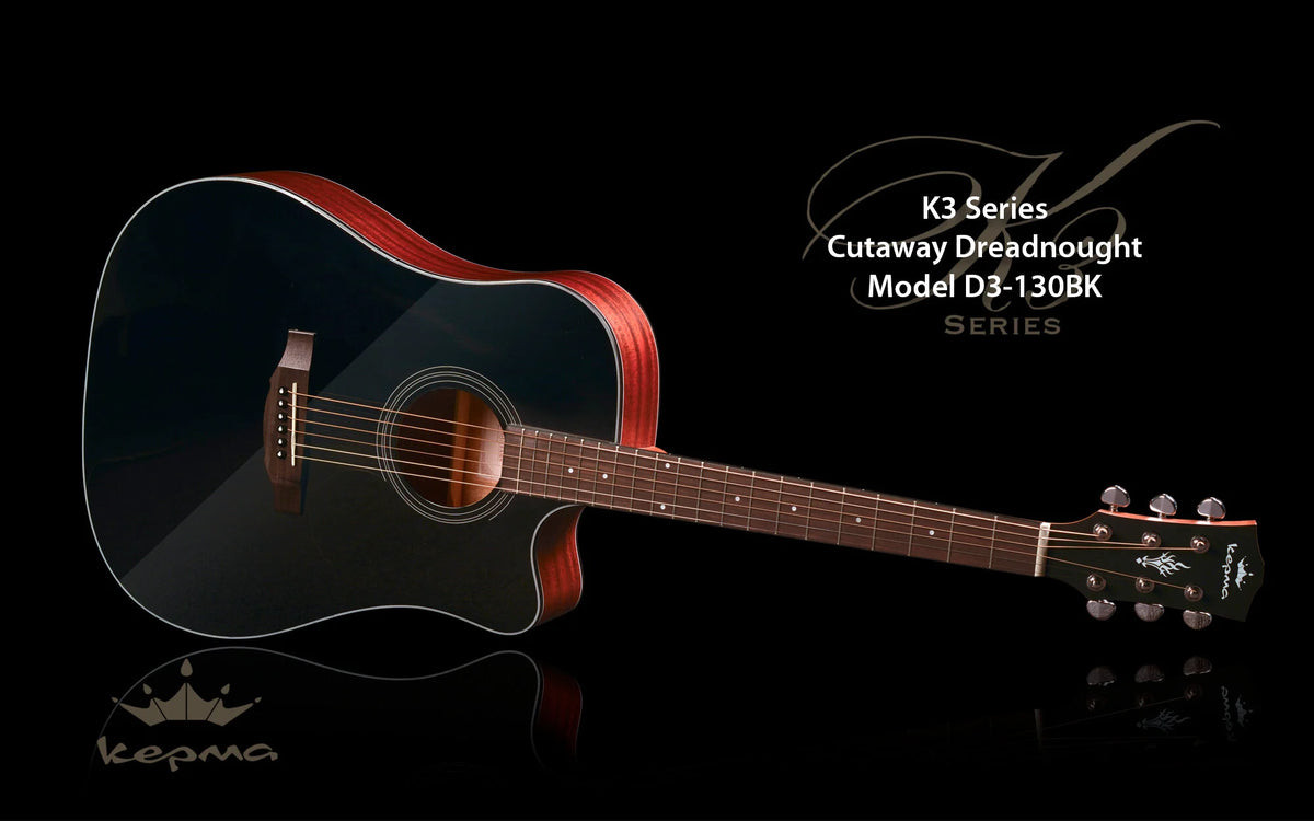 Kepma D3-130BK Dreadnought Acoustic