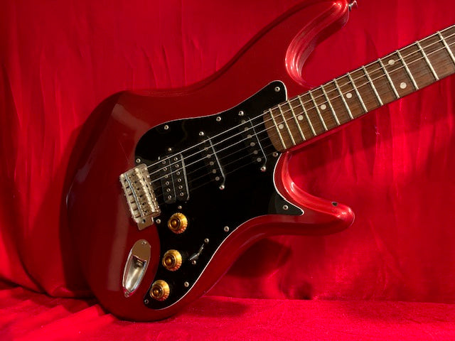 Used Red Ovation Electric ( Strat type )