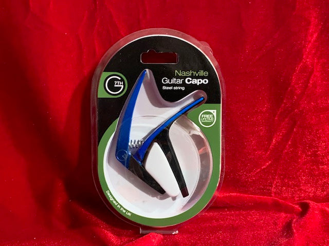Nashville Guitar Capo-Blue
