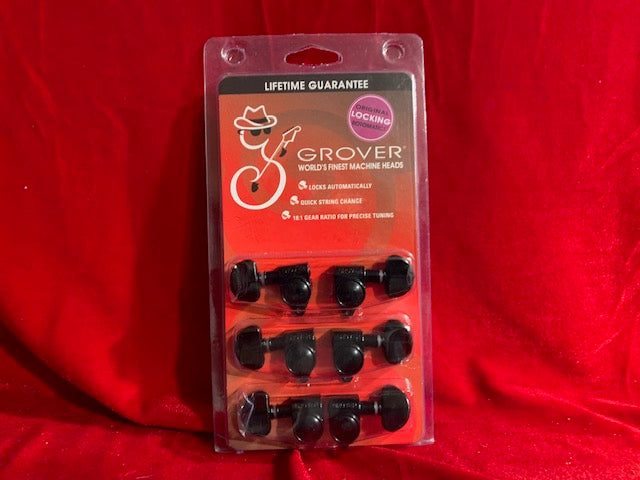 Grover Machine Heads-Black