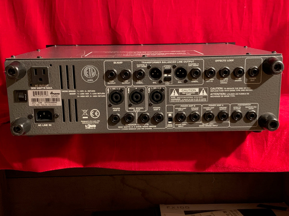 Ampeg SVT-4 PRO Tube Bass Amp Head (pre-owned)