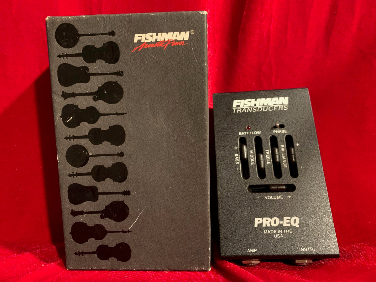 Fishman Pro-EQ Acoustic Preamp