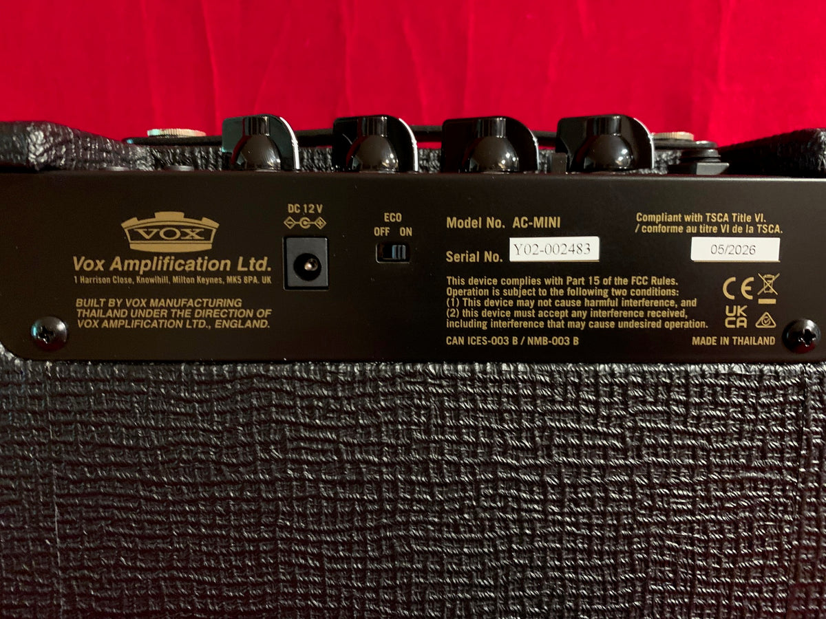 Vox AC Mini Guitar Amp