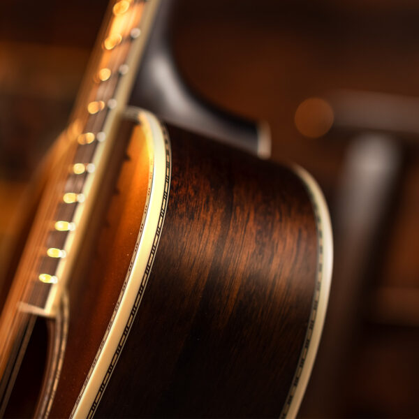 Washburn R310K Victorian Parlor Acoustic Guitar w/Gigbag, Antique Brown