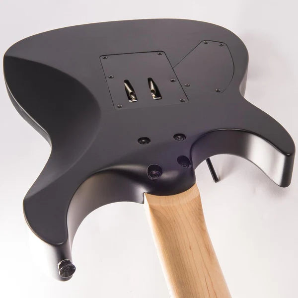 Vintage V624 ReIssued Floyd Rose Electric Guitar ~ Satin Black