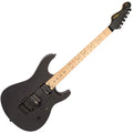 Vintage V624 ReIssued Floyd Rose Electric Guitar ~ Satin Black