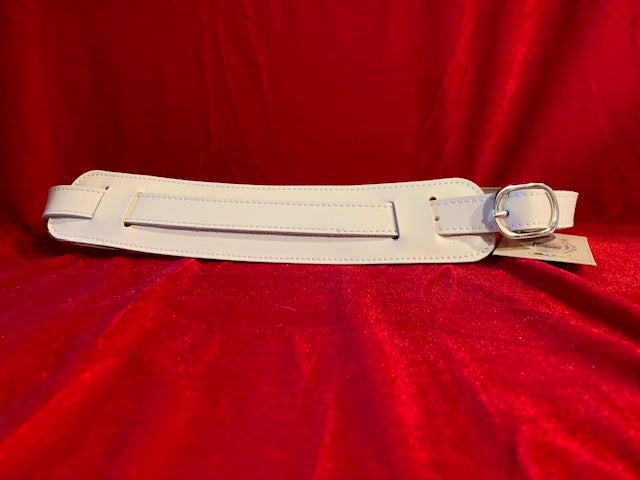 Walker Williams C-18-WHT Aged White Leather Strap